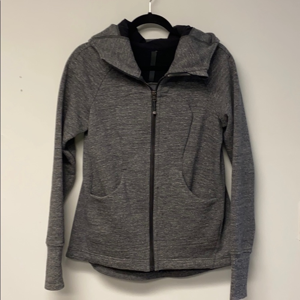 Lululemon Hoodie Gray, Cute Details! Size 6